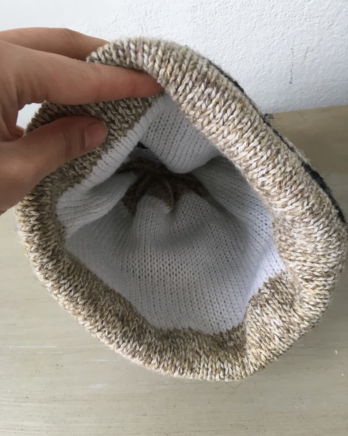  snow pattern knit beanie 상품이미지6