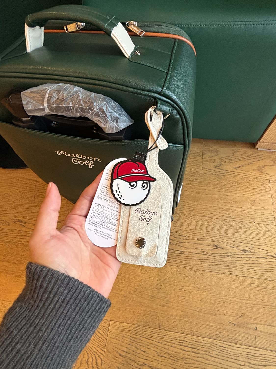 말본 트롤리 보스턴백 캐리어겸용 상품이미지4