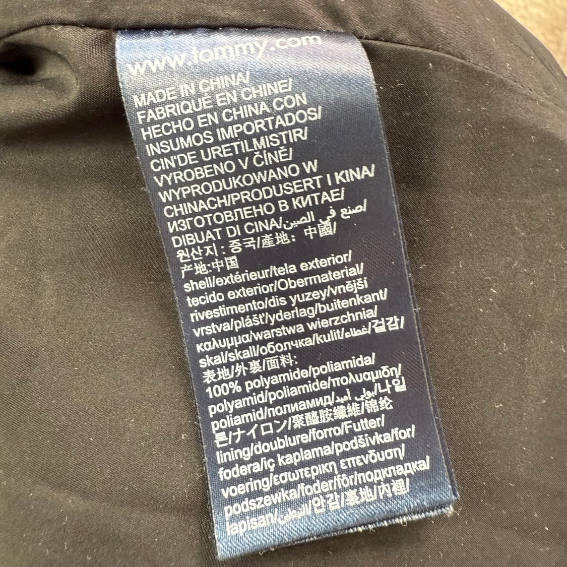 [M] 타미진스 블랙 점퍼 상품이미지6