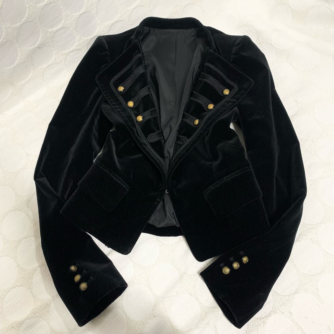 빈티지 나폴레옹 벨벳 자켓 상품이미지1