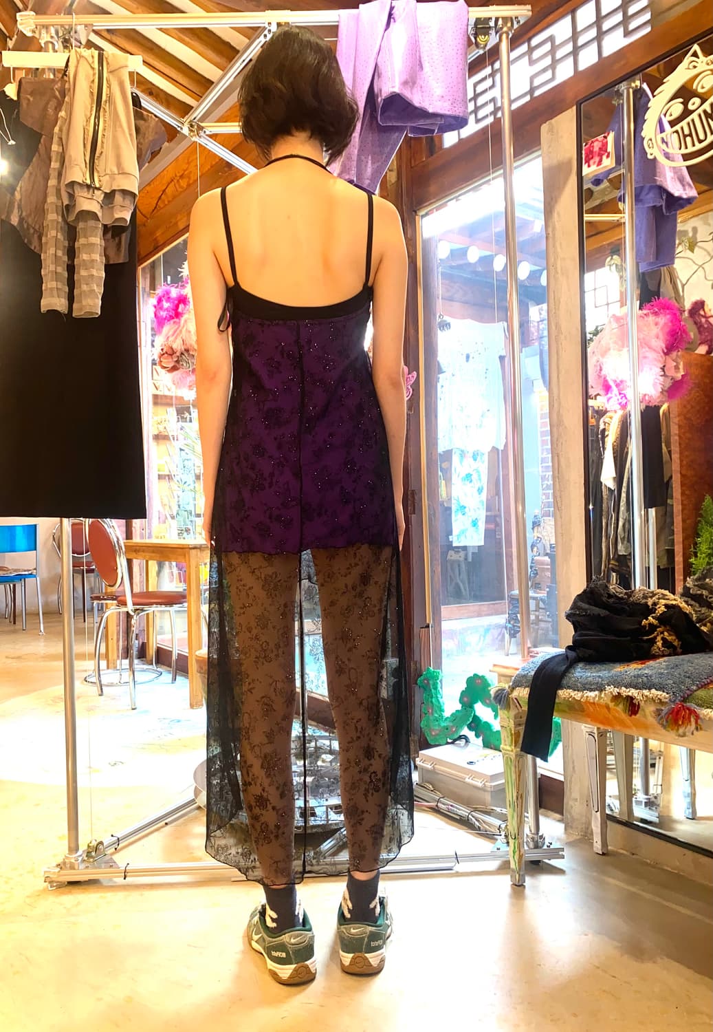 Lipsy Glam Glitter Asymmetrical Dress 상품이미지4