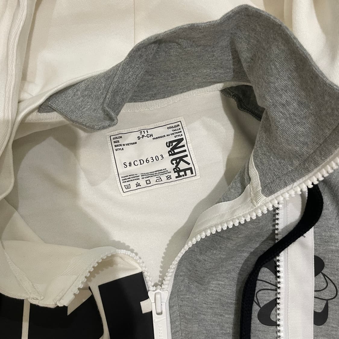 나이키 x 사카이 NRG 후드집업 상품이미지8