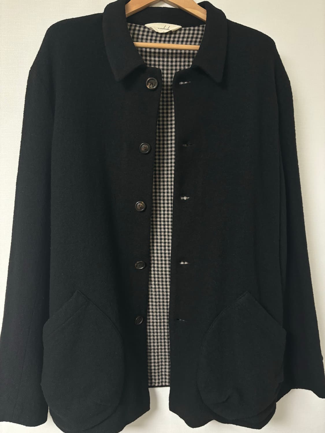 L 워드로브41 포엣 울 점퍼 상품이미지4