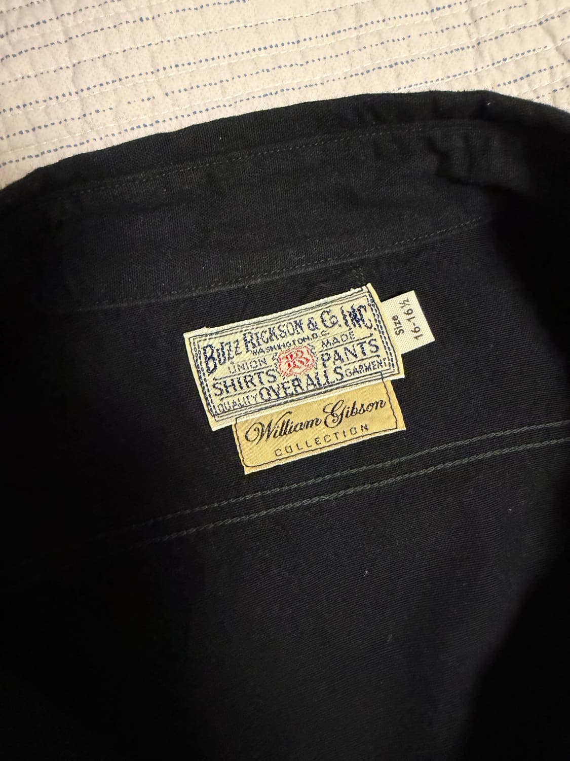 버즈릭슨 윌리엄깁슨 샴브레이 워크셔츠 상품이미지3