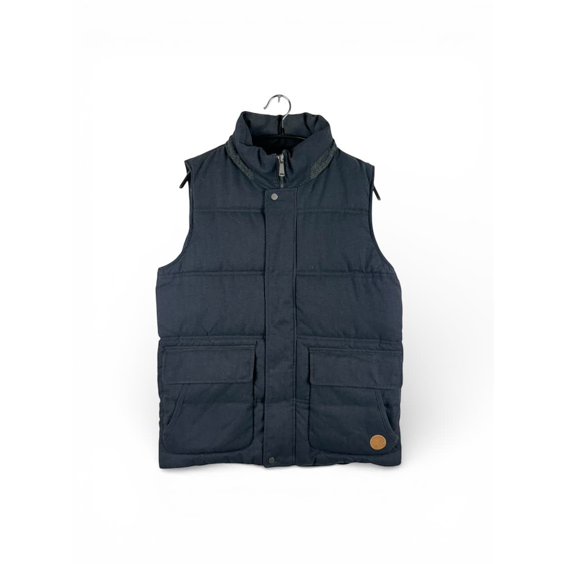 (100) 마인드브릿지 울 조끼솜 패딩 다크네이비 상품이미지1
