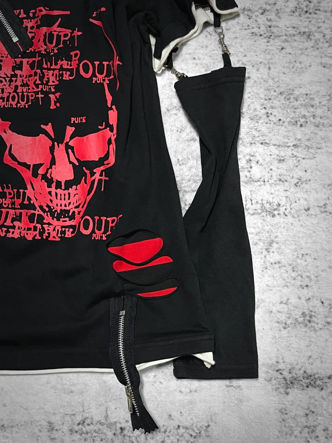 (acdc rag) harajuku punk warmer t  상품이미지3