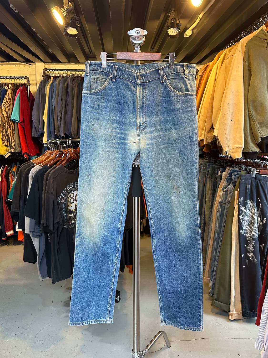 90s 리바이스 오렌지탭 데님 팬츠 36x34 made in usa 상품이미지1