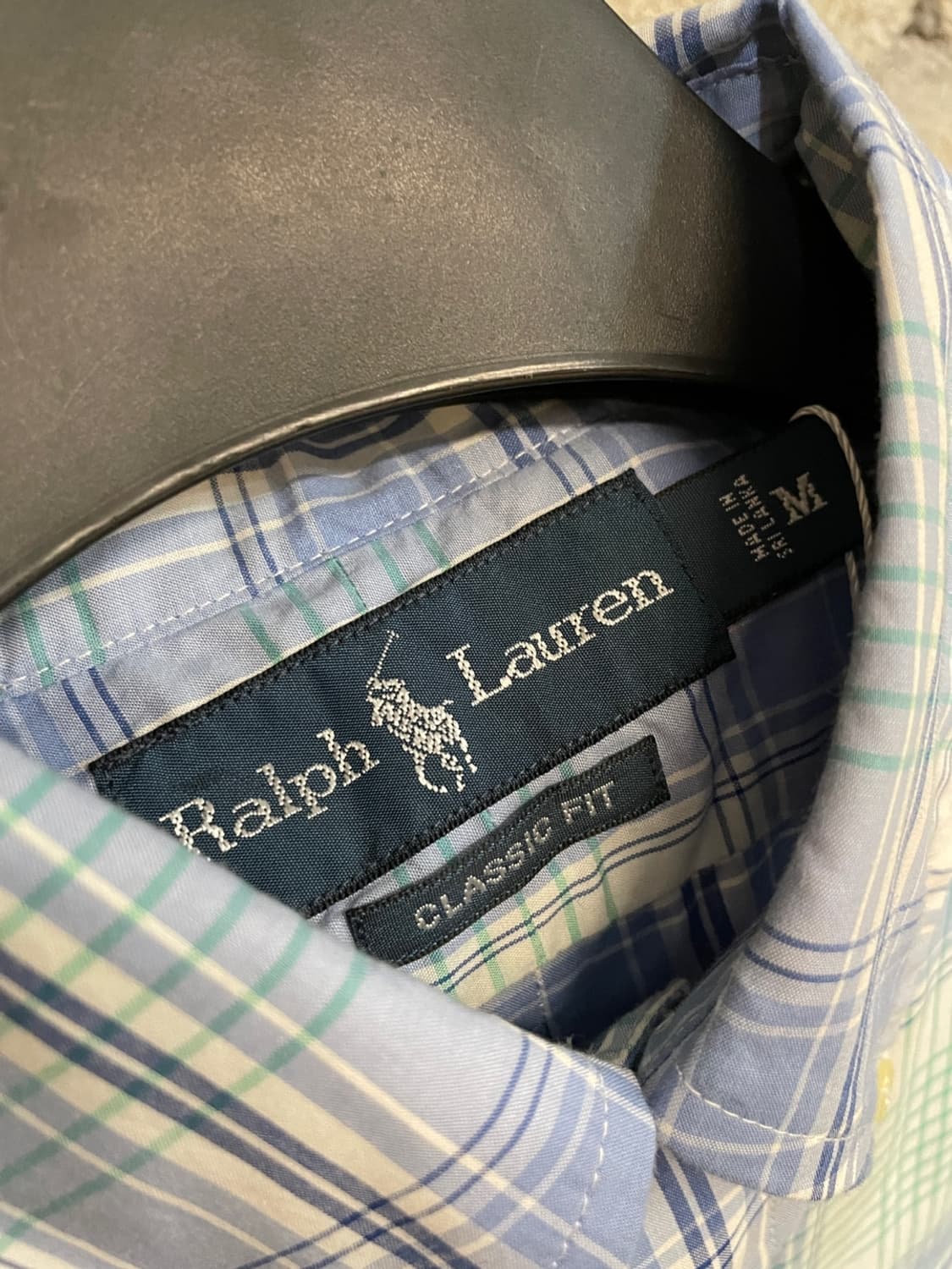 폴로 랄프로렌 코튼 체크 셔츠  상품이미지5
