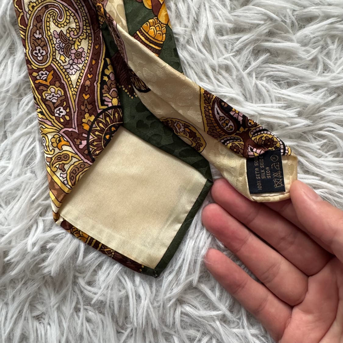 PIERO MASSA 일본빈티지 넥타이 에스닉 빈티지넥타이 OS 상품이미지5