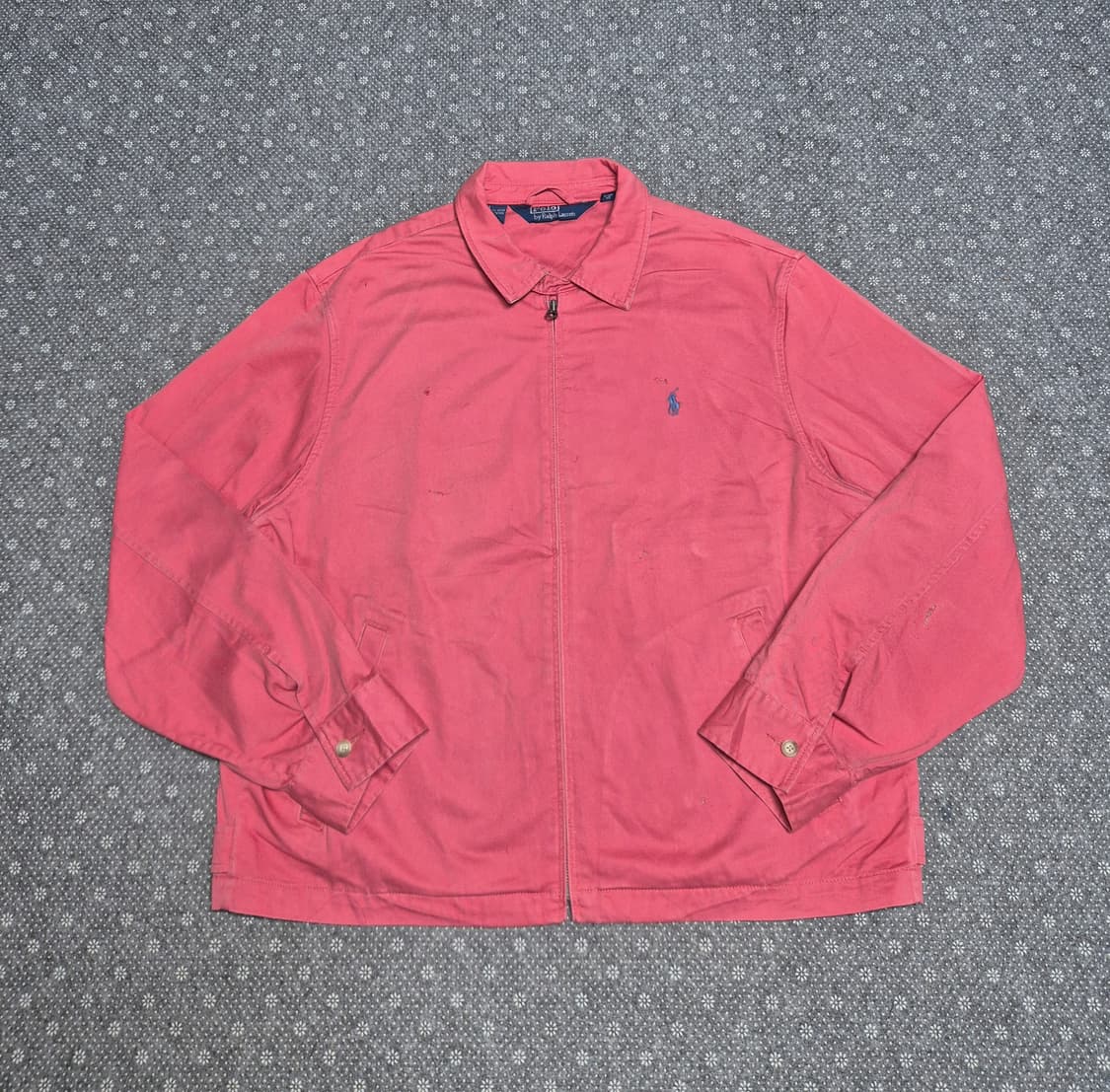 [XL] 90s 폴로 핑크 워크자켓 -317 상품이미지1