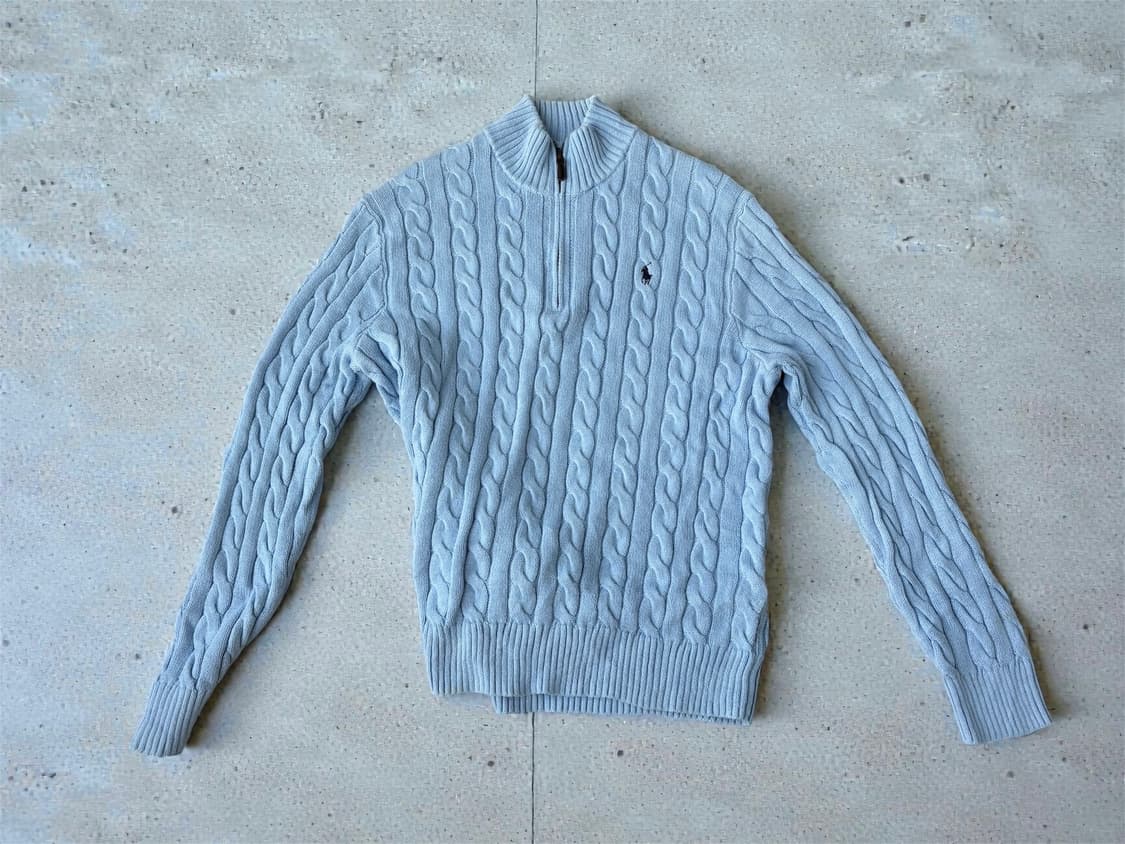 Polo Ralph Lauren Cable Knit Half-Zip up 상품이미지2