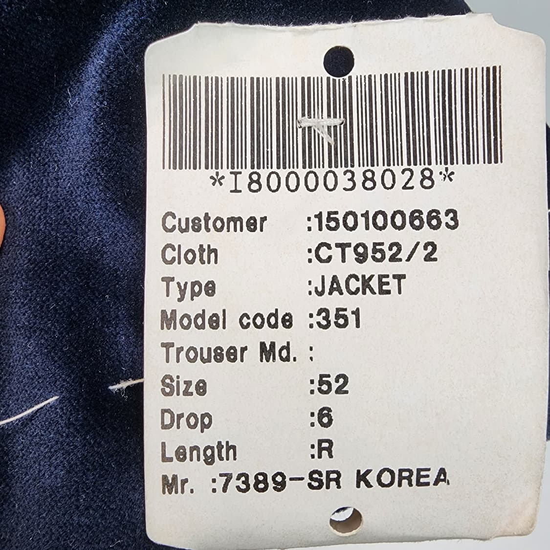 [52] Stefano ricci 스테파노리치 벨벳 디너 자켓 상품이미지9