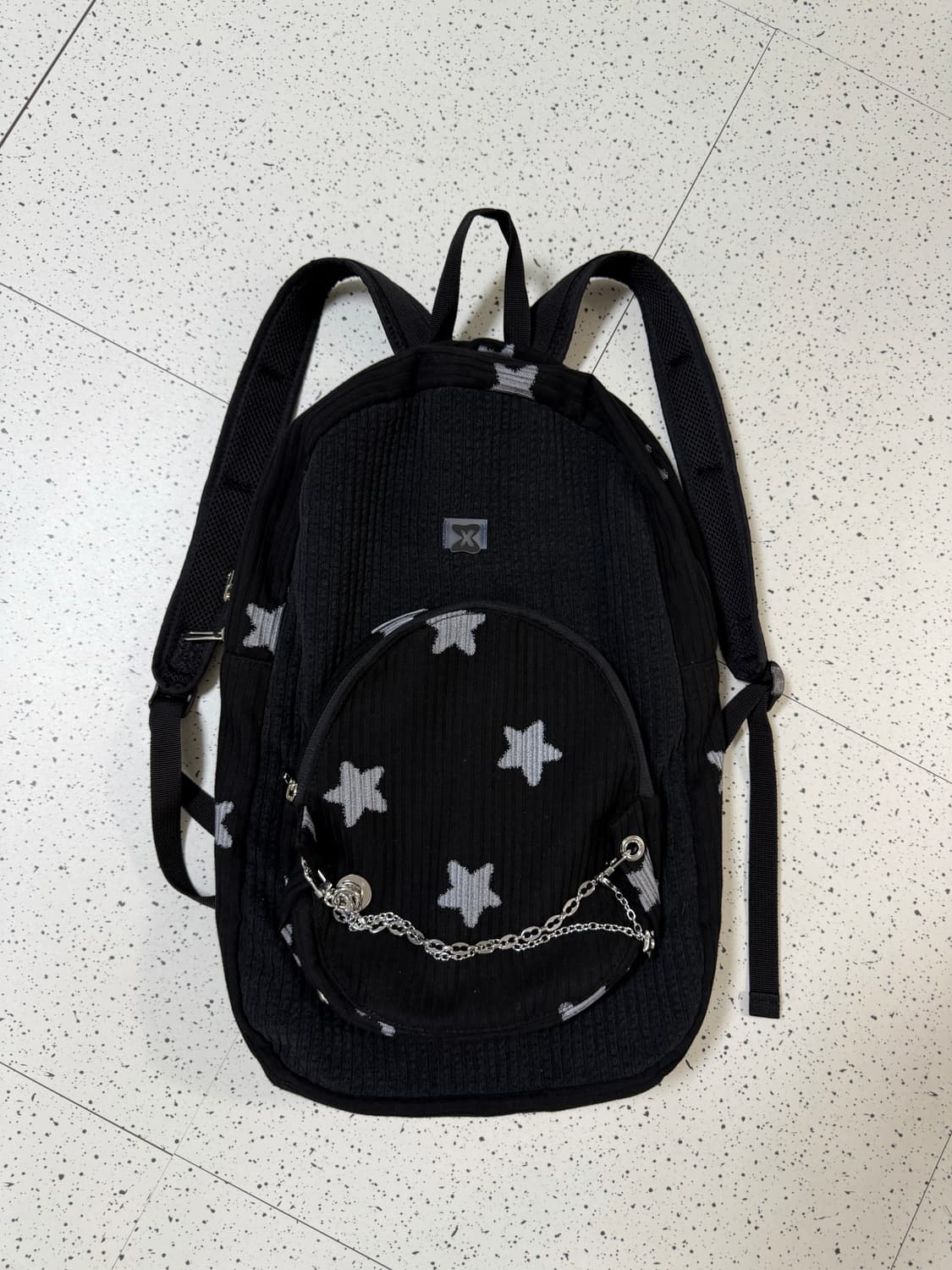 무음 네스트 백팩 + 체인 세트  상품이미지3