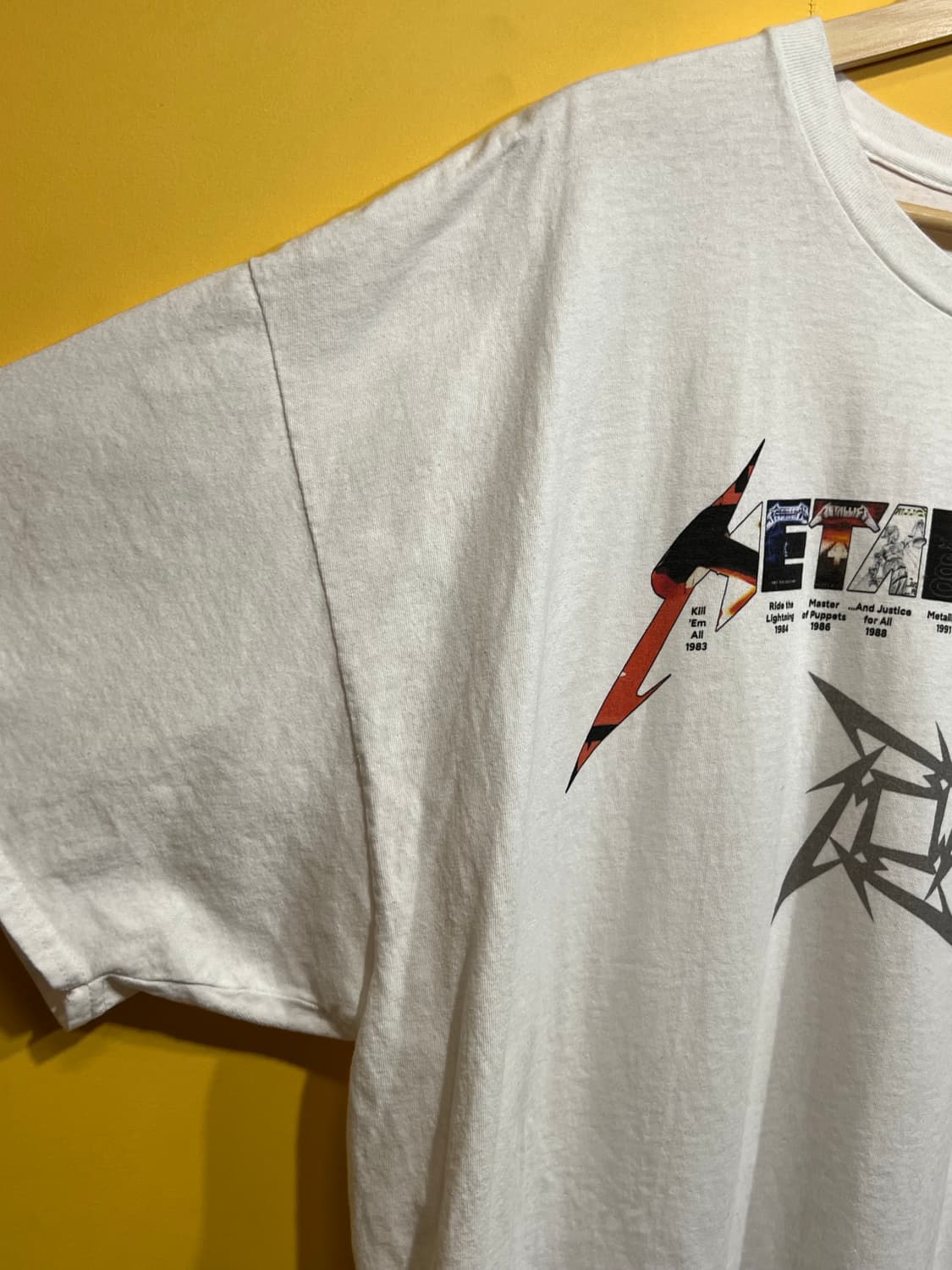 메탈리카 Metallica 앨범 아트워크 빈티지 티셔츠 2XL 상품이미지5