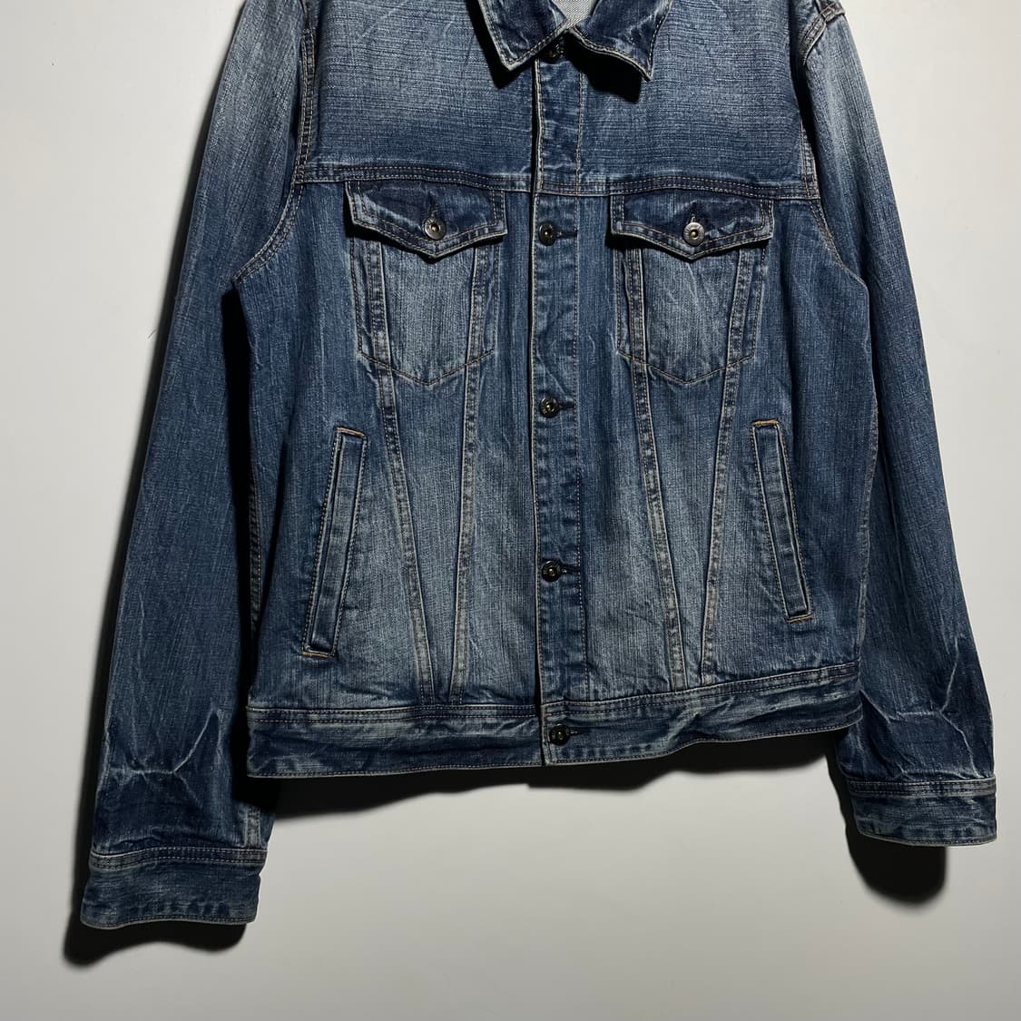 에비수 트러거 데님자켓 상품이미지3