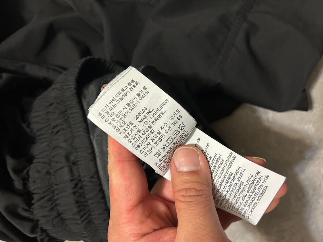 나이키  블랙  빈티지  우븐 카고 팬츠  30인치 상품이미지8