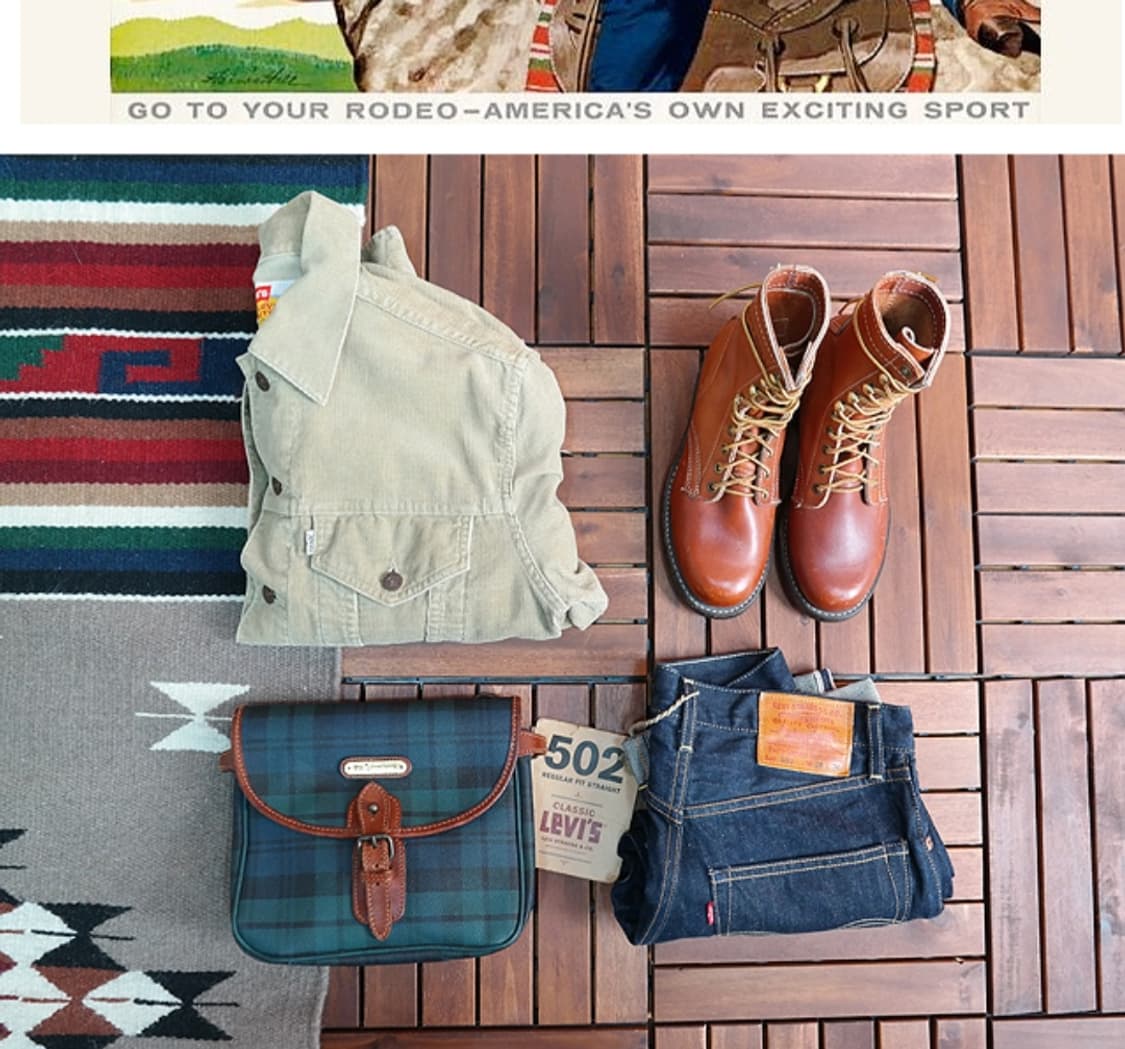 일본판 90s levis 리바이스 70505골덴자켓 상품이미지1