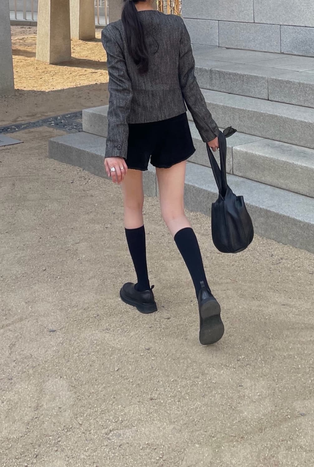 로우클래식 보트넥자켓 s 상품이미지3