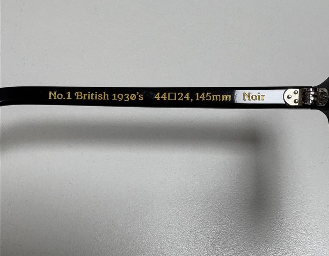 oror 1930 british noir 안경 상품이미지3