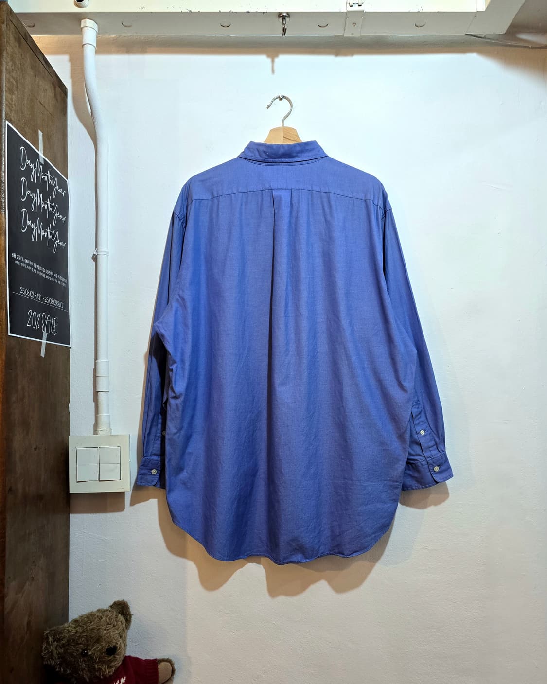 폴로 Yarmouth Fit 셔츠 블루 (Polo) 상품이미지2