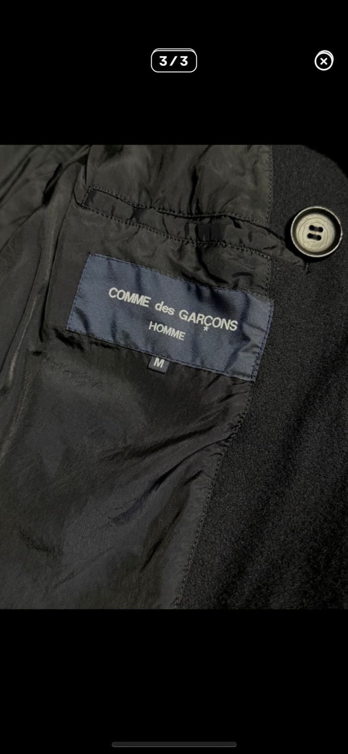 꼼데가르송 옴므 2004 아카이브 피코트 상품이미지3