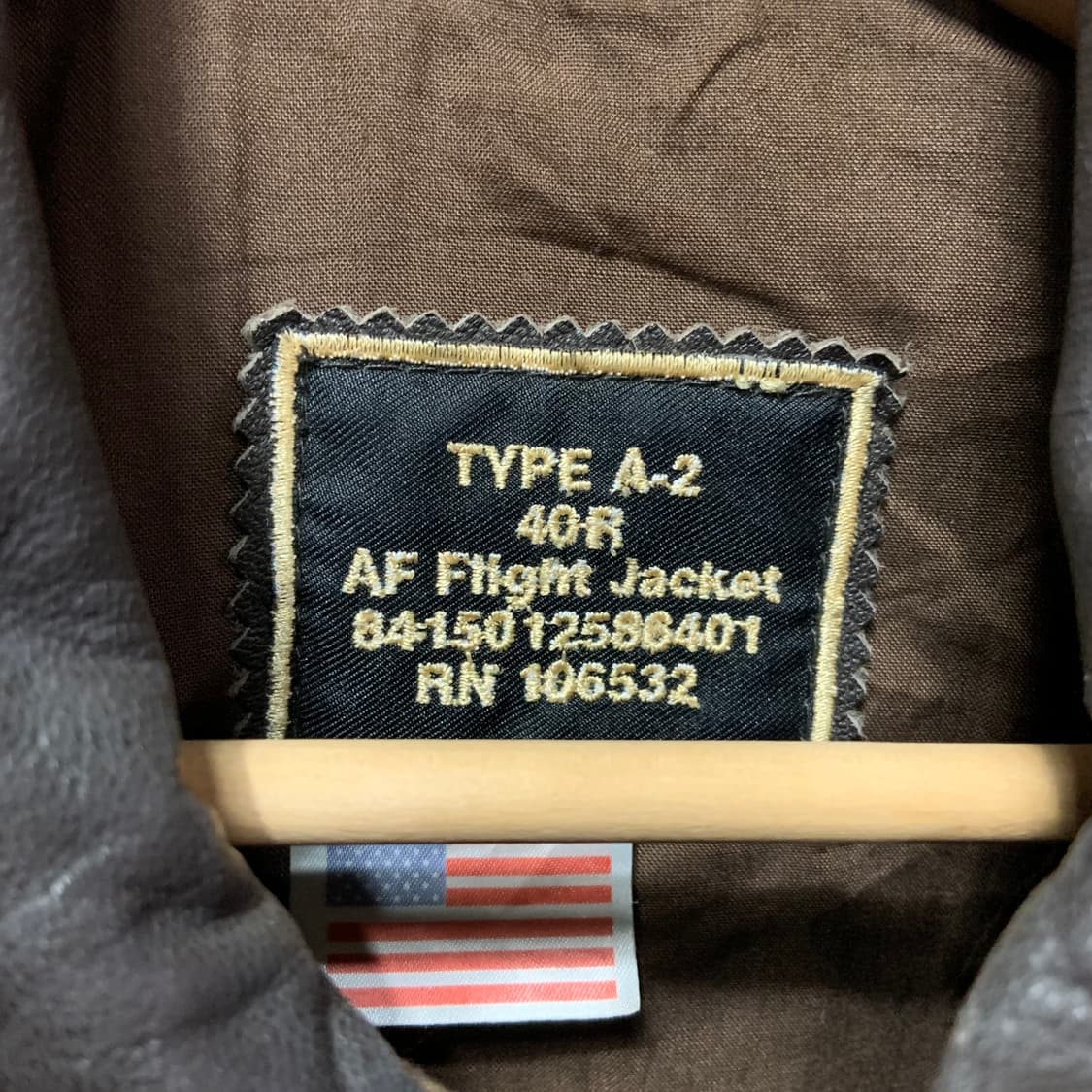 USA 미공군 고트스킨 TYPE A-2 자켓 40 100 상품이미지2