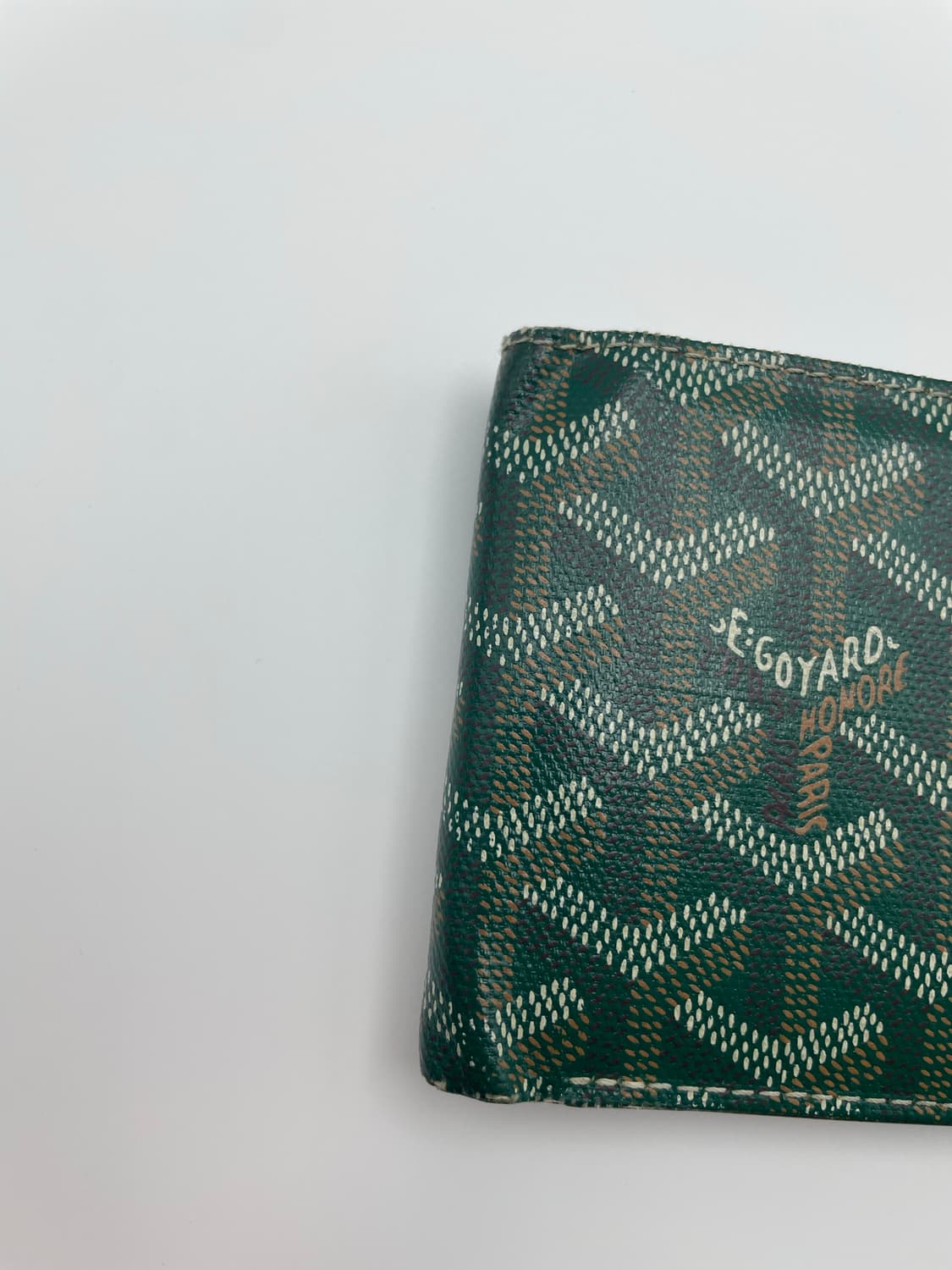 [풀구성] [백화점판] 고야드 빅투와르 반지갑 그린 상품이미지5