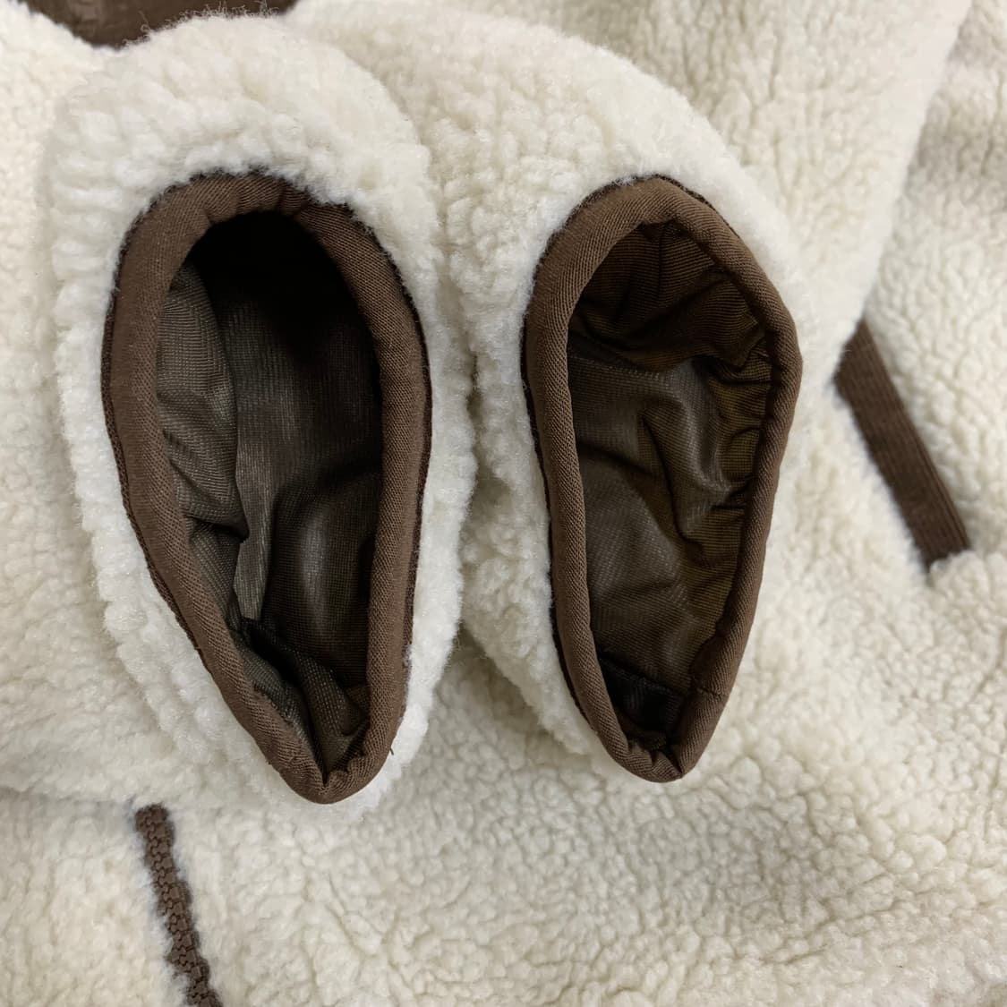 에디바우어 플리스 자켓(2XL/베이지) 후리스 점퍼 상품이미지4