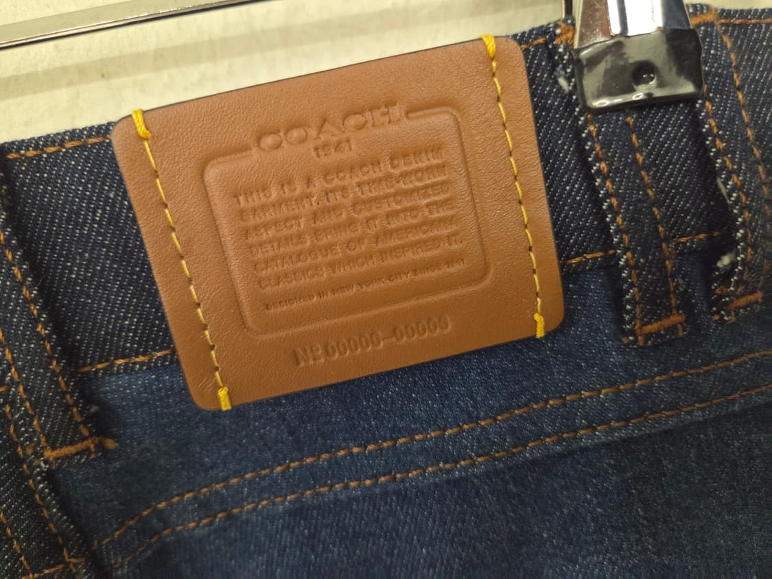 코치 패치워크 데님 팬츠 0사이즈 상품이미지8