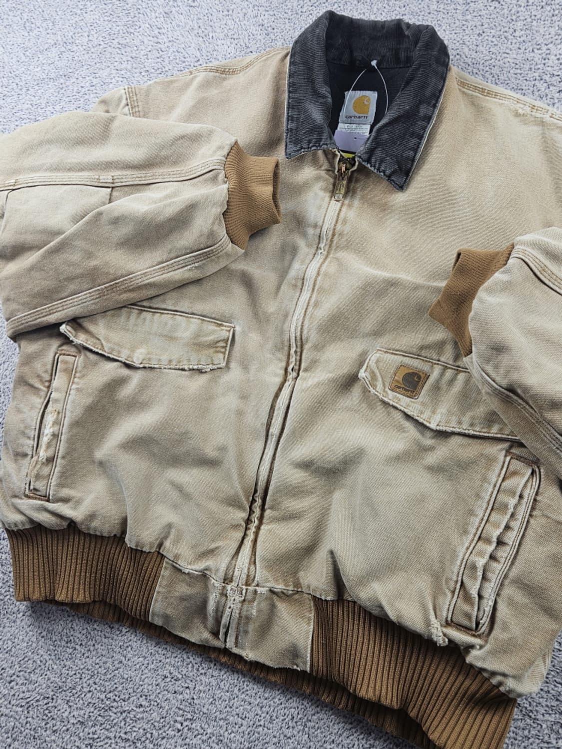 칼하트 J165 덕 캔버스 빅포켓 워크 자켓 ( 2XL ) / 10607 상품이미지6