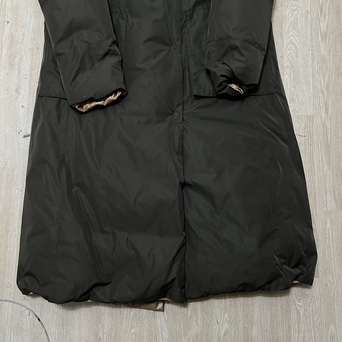 아이레 드 알렉시스 여성 구스다운 리버시블 롱패딩 55-66 상품이미지3