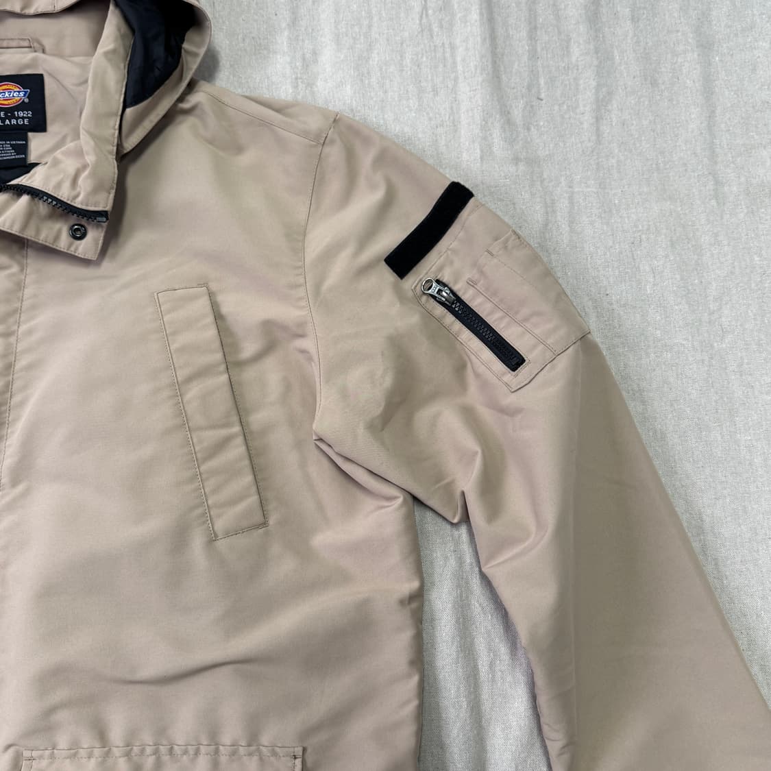 디키즈 베이지 나일론 바람막이 XL 상품이미지3