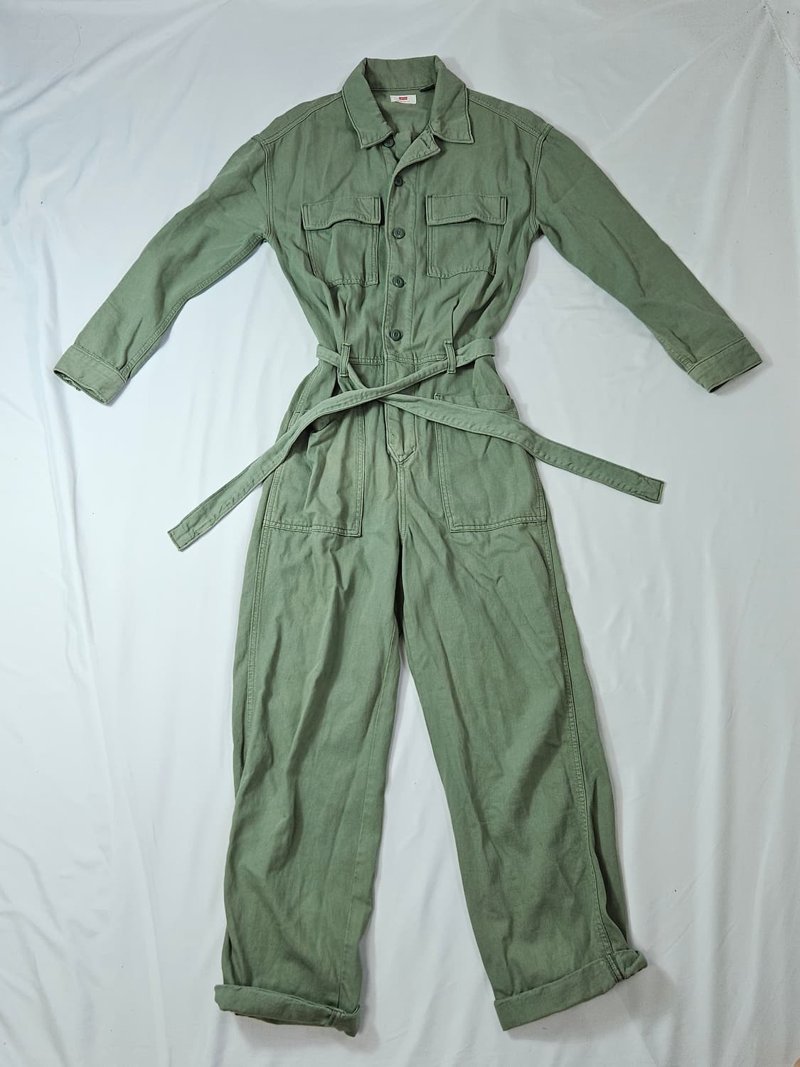 리바이스 화이트라벨 오리지널 워크웨어 코튼 점프수트 서플러스 XS 상품이미지1