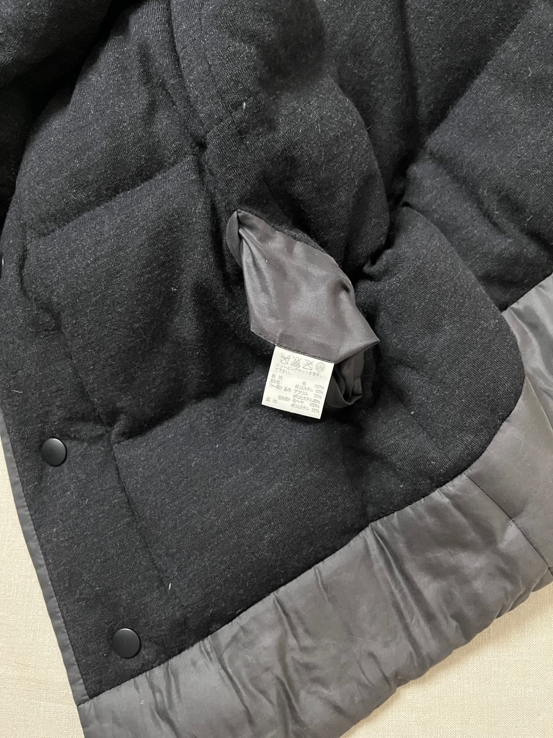 이세이미야케 울 패딩 자켓 issey miyake haat 푸퍼자켓 상품이미지7