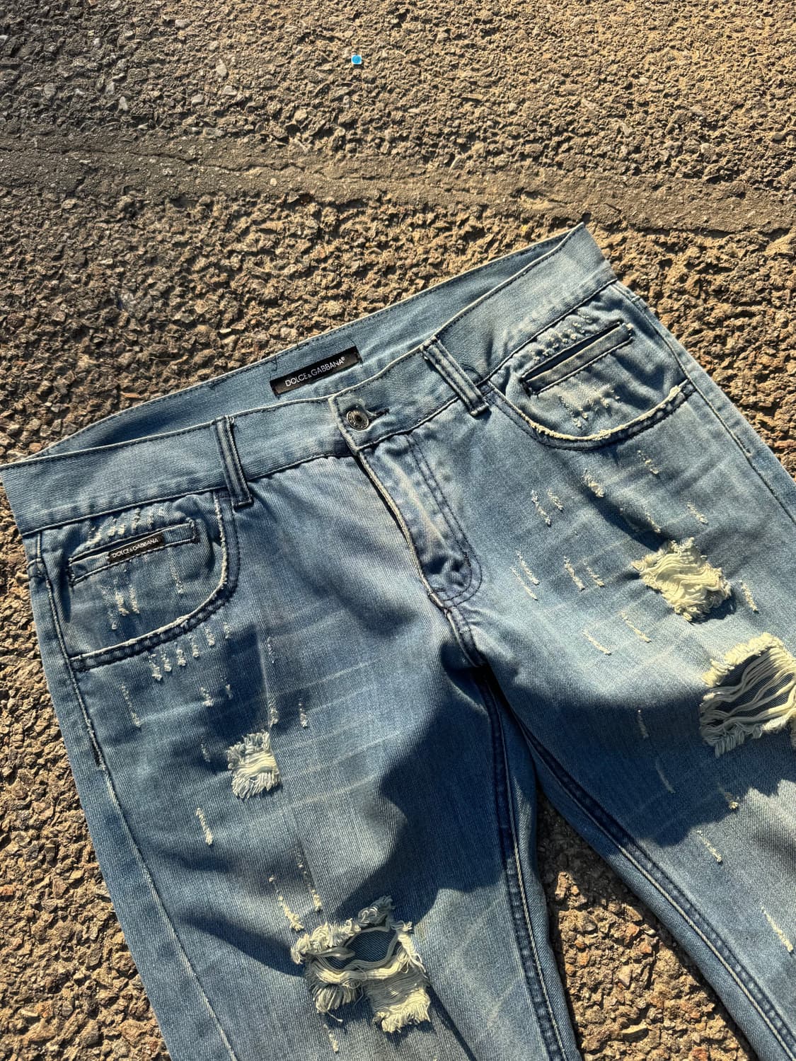 Dolce & Gabbana – Distressed Denim Pants 상품이미지3
