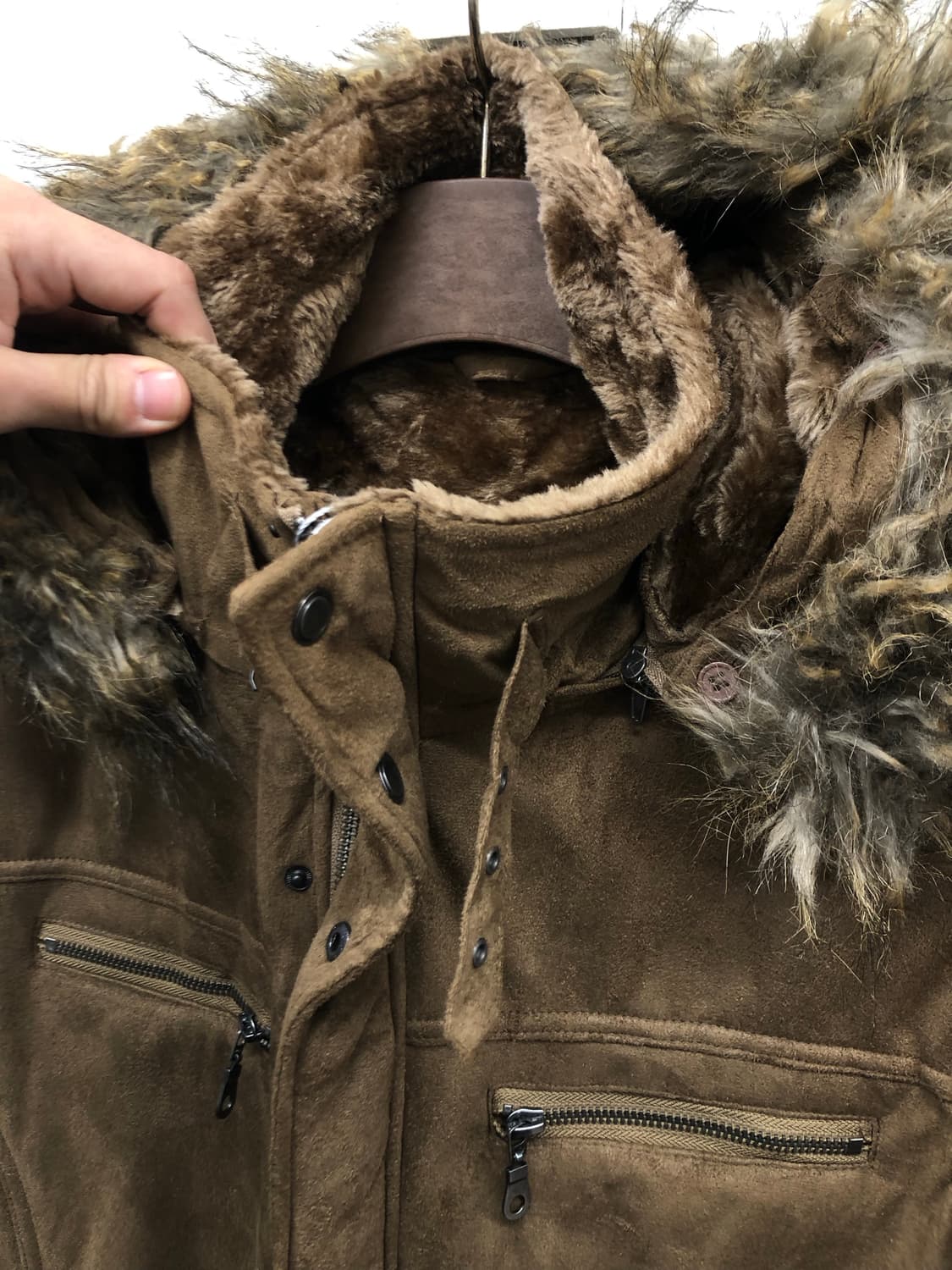 monteviso 시어링 후드 자켓 상품이미지4