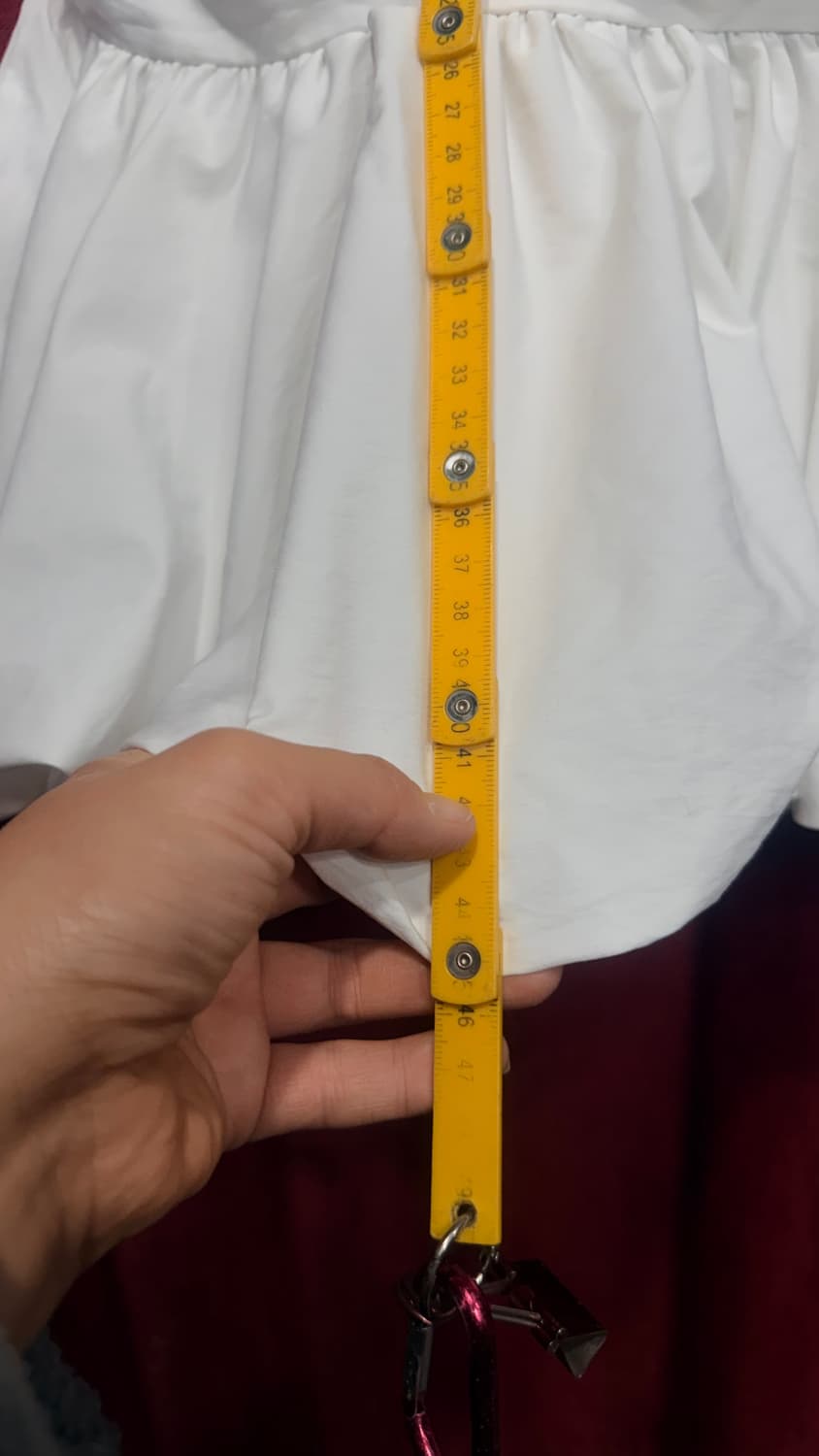 셔링 페플럼 튜브탑 S 상품이미지8