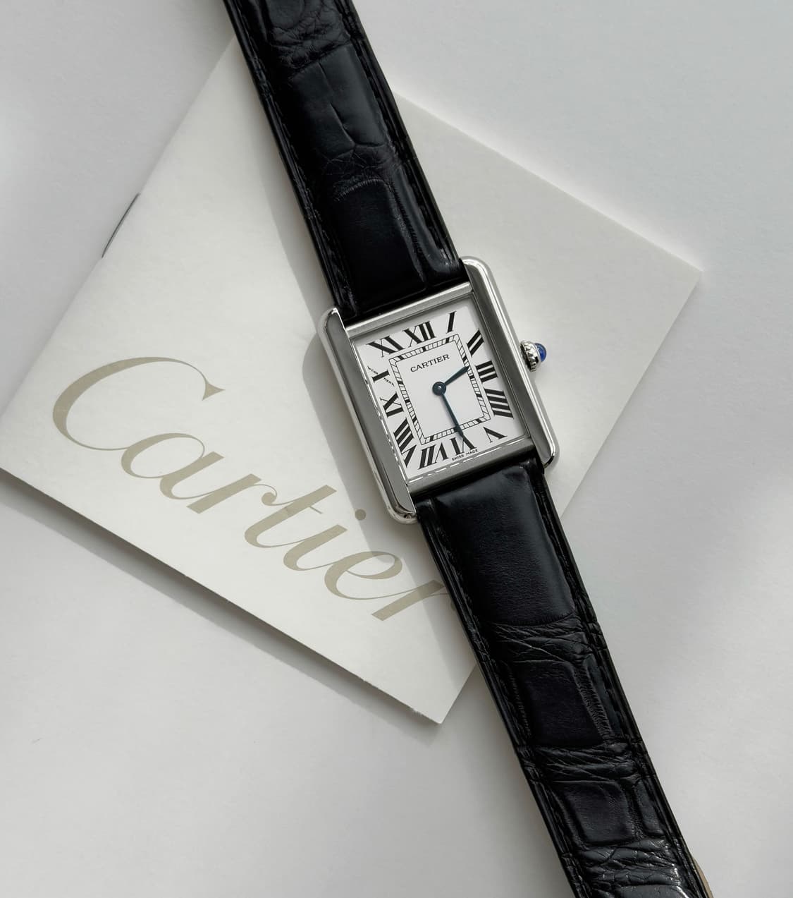 까르띠에 탱크 솔로 시계 상품이미지1