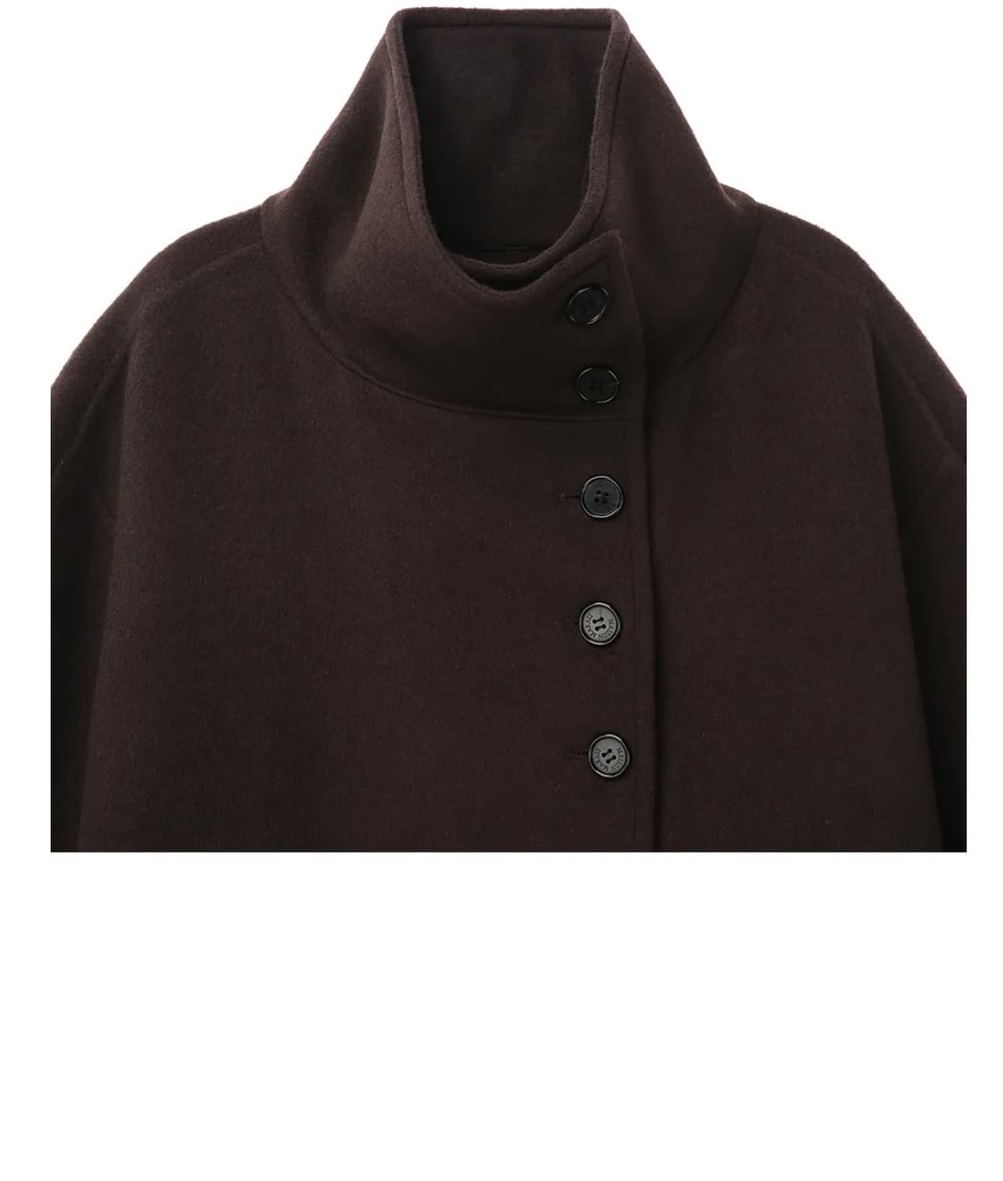 라퍼지포우먼 브라운 롱 코트 상품이미지5