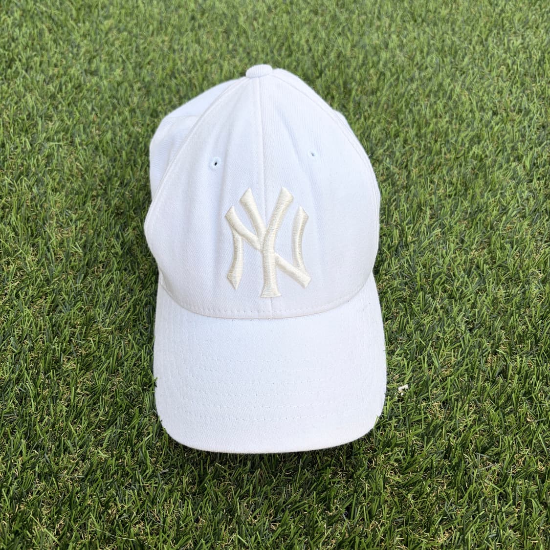 MLB 뉴욕 양키스 화이트 볼캡 상품이미지1