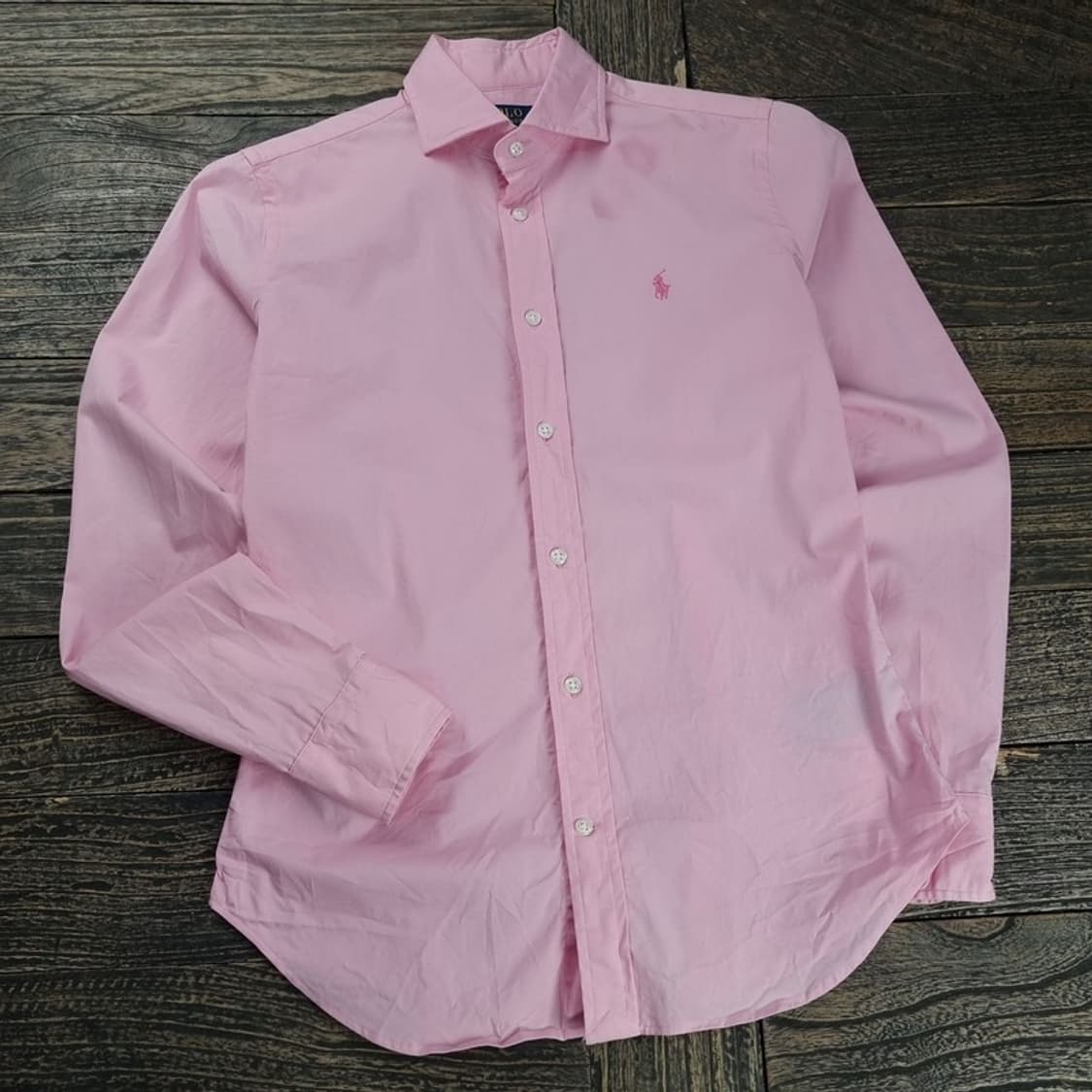 [폴로 랄프로렌] 포니 로고 자수 슬림핏 셔츠 M18897 상품이미지1