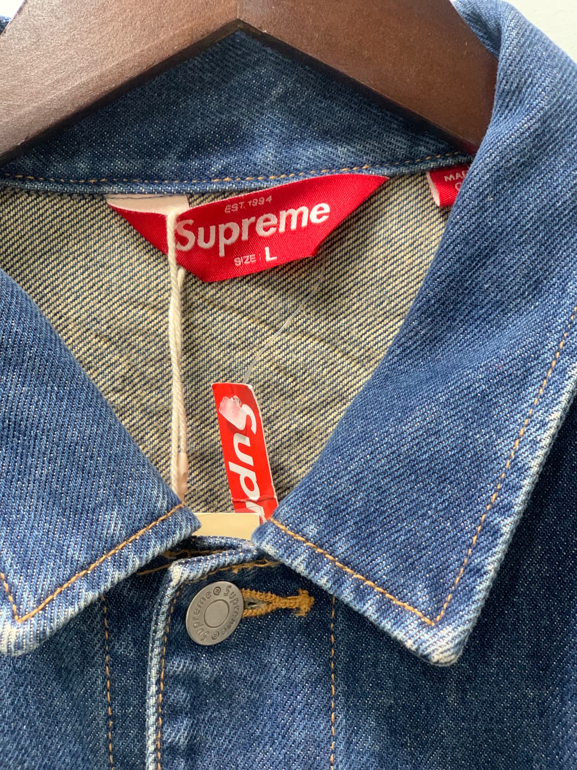 Supreme Lightning Denim Blue 상품이미지3