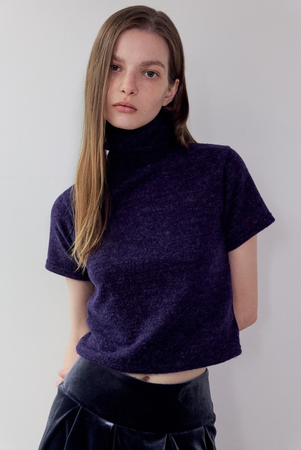 [새상품] 더티스 소프트 반팔 터틀넥 상품이미지6