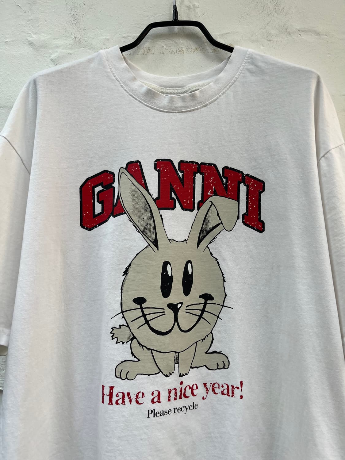Ganni 반팔티 화이트 F 상품이미지2