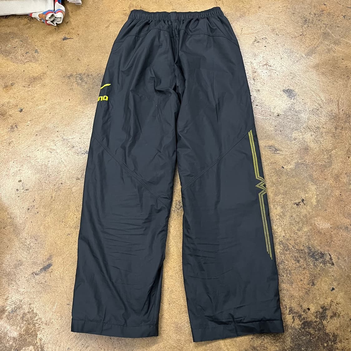 [정품/M] 미즈노 블랙 트레이닝 바지 b19 상품이미지3