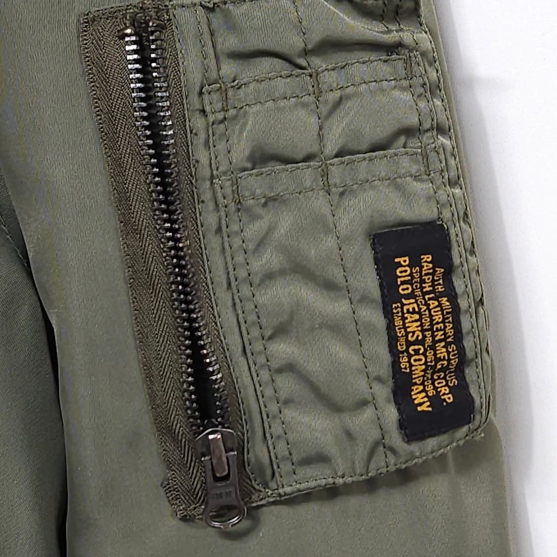 105)POLO 폴로 1990s MA-1 다운 점퍼 자켓 상품이미지2