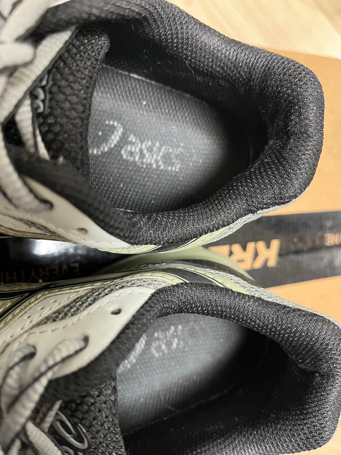 아식스 조그 100s 시트락 블랙 235(택포) 상품이미지6