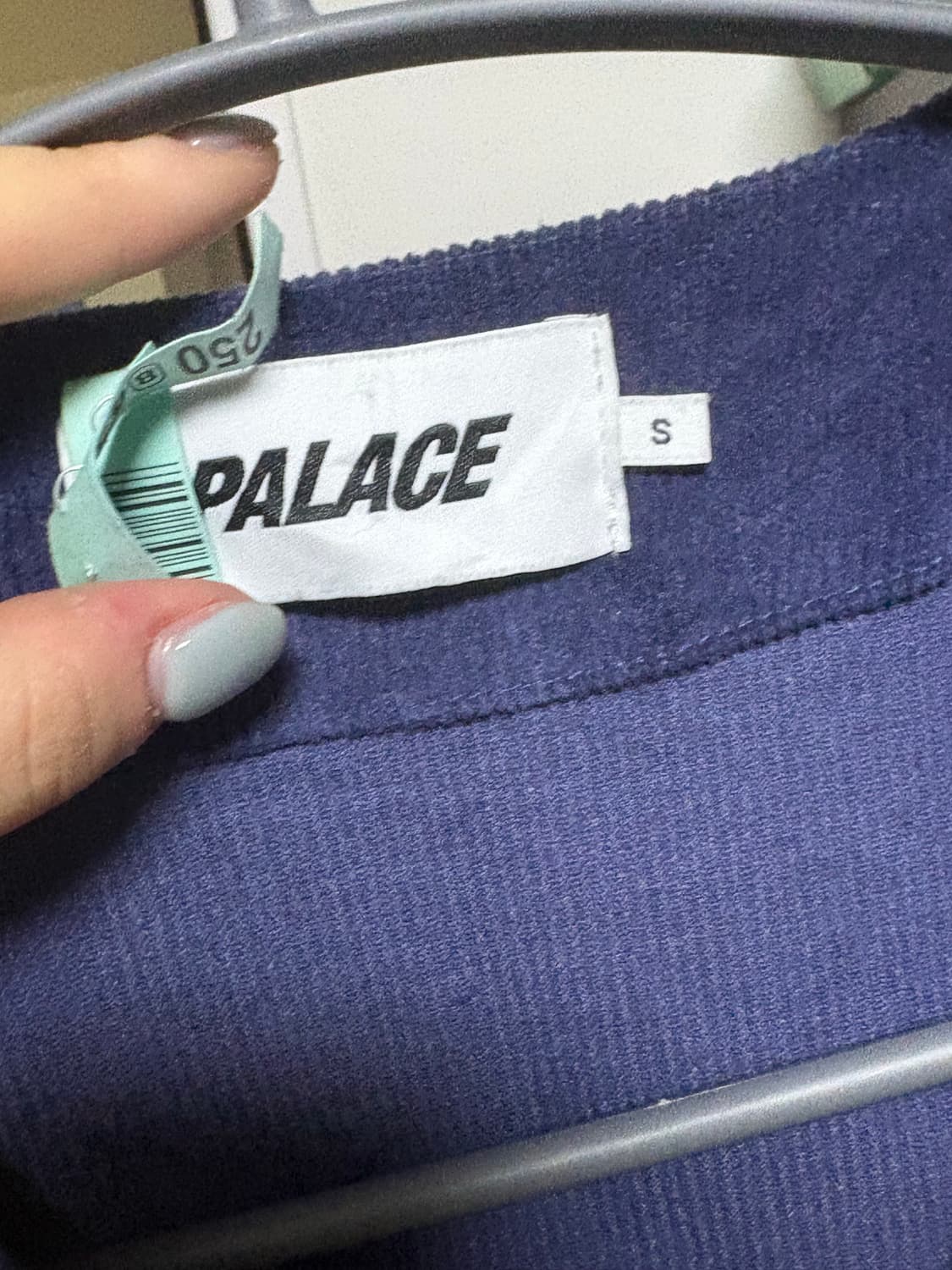 팔라스 palace 코듀로이 베이스볼 져지 / 야구 셔츠 S 상품이미지2