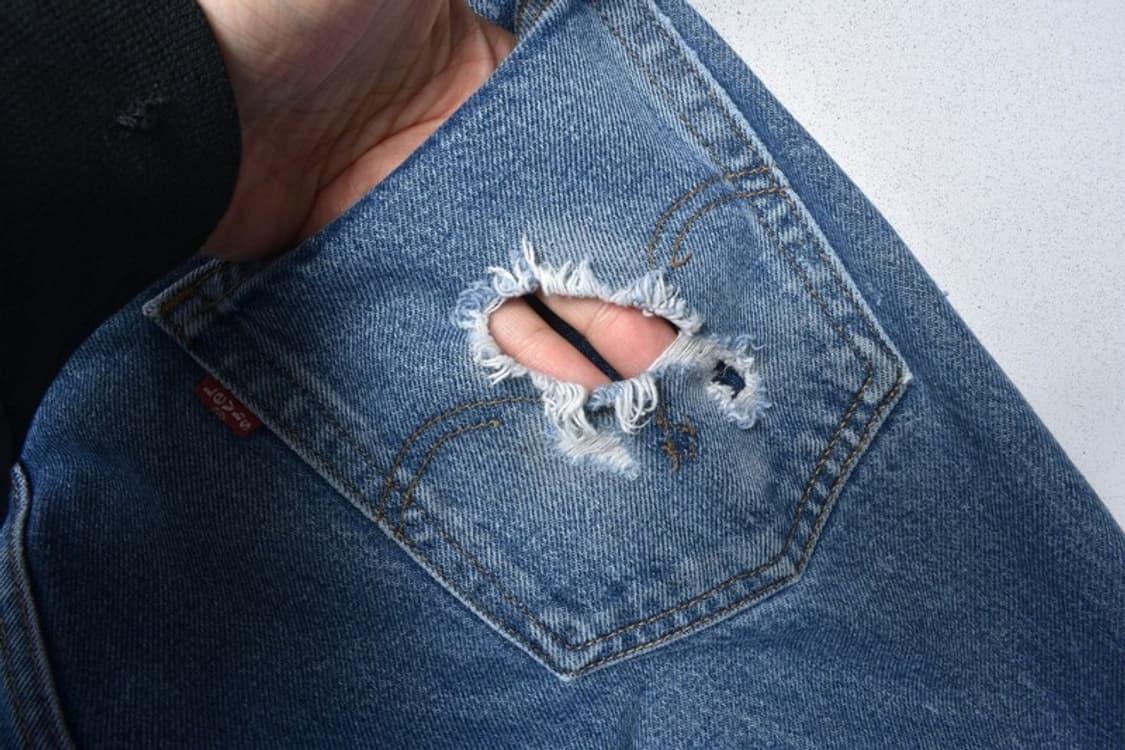 00S 리바이스 부츠컷 청바지 더티페이드 데님팬츠 36 N0893 상품이미지10