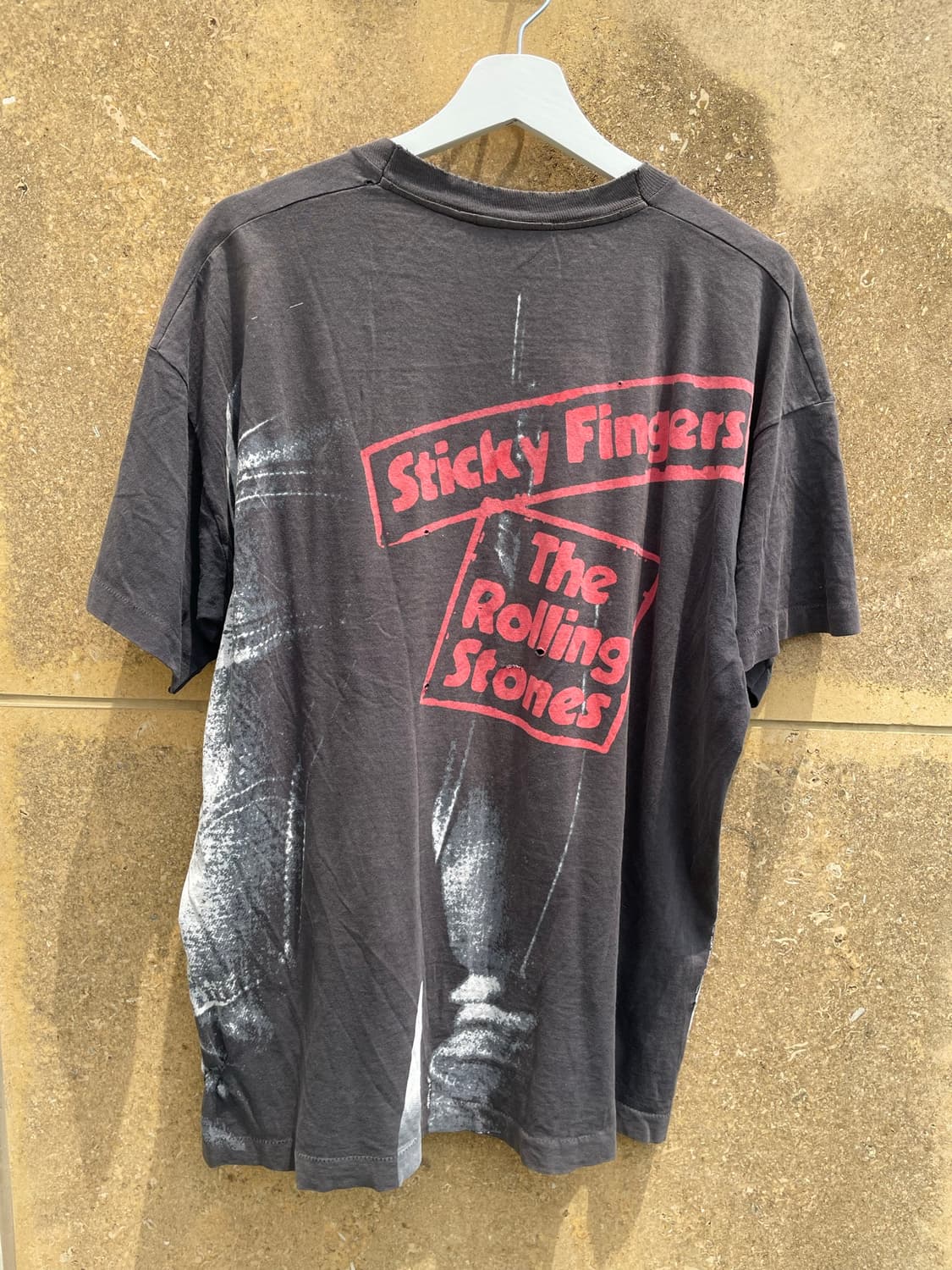 90s 빈티지 롤링스톤즈 sticky fingers 밴드티 상품이미지6